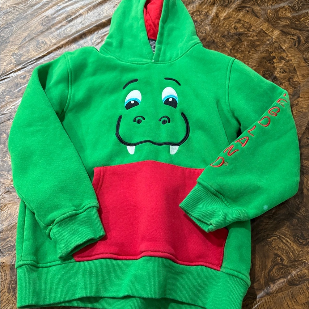 Lego Green and Red Cartoon Sweatshirt